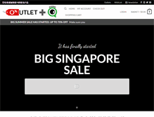 Tablet Screenshot of outletforce.com